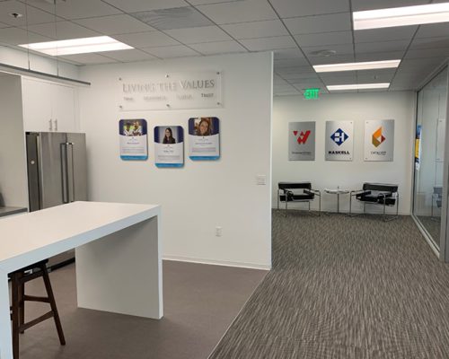 Interior view of San Diego office