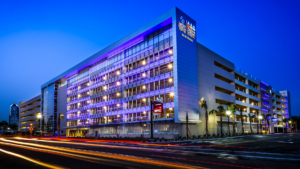 Healthcare Construction Baptist Parking Garage in Jacksonville, Florida